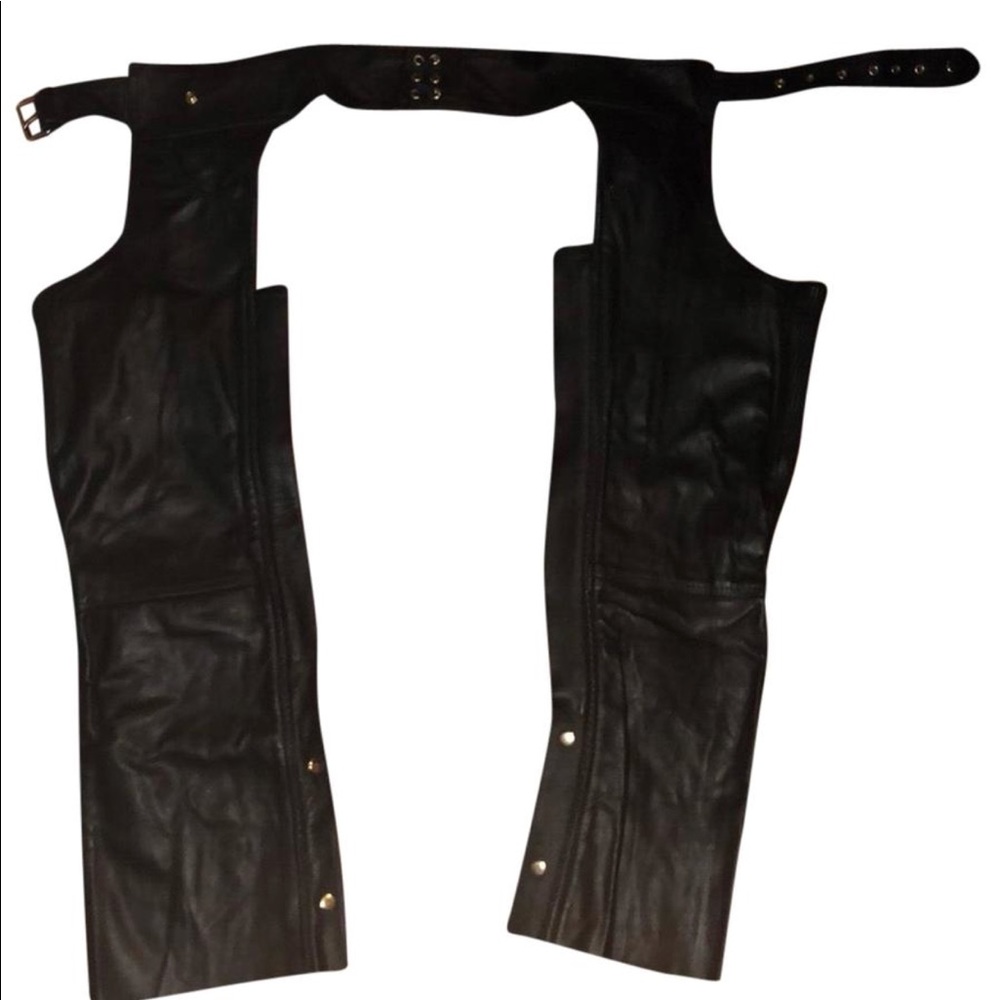 *sold* Authentic Leather Chaps